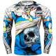 Рашгард Fixgear Abstract Skull Blue