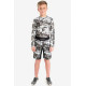 Шорты Berserk Camo kids grey