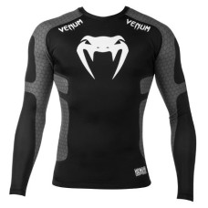 Рашгард Venum Absolute black grey 
