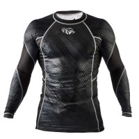 Рашгард Peresvit Immortal Silver Force Rashguard Long Sleeve Black Rain