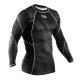 Рашгард Peresvit Immortal Silver Force Rashguard Long Sleeve Black Rain