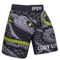 Шорты Venum Replika Snaker Fightshorts Black Yellow