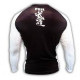 Рашгард Fuji Sports IBJJF Ranked Rash Guard White Long Sleeve