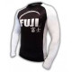 Рашгард Fuji Sports IBJJF Ranked Rash Guard White Long Sleeve