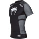 Рашгард Venum Absolute black grey короткий рукав