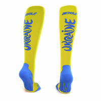 Компрессионные 2XU спортивные носки "Ukraine style"