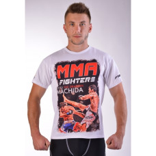 Футболка BERSERK UFC FIGHTERS MACHIDA white