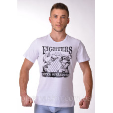 Футболка BERSERK Ukraine Fighter white