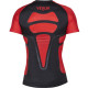 Рашгард Venum Absolute black red короткий рукав
