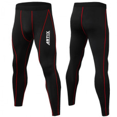 Компрессионные штаны Artix Red Stripes