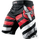 Бойцовские шорты Hayabusa Black Red White