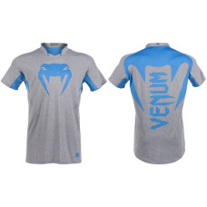 Футболка Venum Hurricane X Fit T-shirt Grey Blue