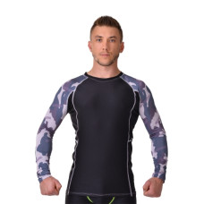 Рашгард с длинным рукавом для ММА CAMO black Berserk-sport