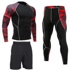 Комплект "3 в 1"  Artix Abstract Red