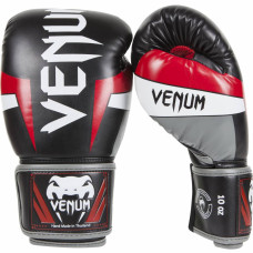 Боксерські Рукавиці Venum Elite Electron - Black/Red/Grey