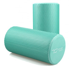 Масажний ролик (валик) 7SPORTS гладкий Foam Roller EVA мятний (30*15см.)