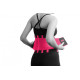Пояс компресійний MadMax MFA-277 Slimming belt Black/neon pink S