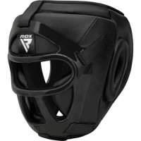 Боксерський шолом RDX T1 Grill Full Black M
