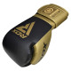 Боксерські рукавиці RDX MARK PRO SPARRING TRI LIRA 2 GOLDEN-12 унцій (капа в комплекті)