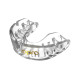 Капа OPRO Gold дитяча (вік до 10р.) Clear (art.102505007)