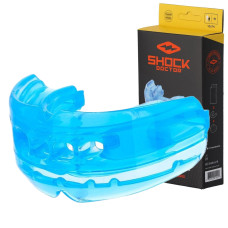 Капа Shock Doctor 4300 Double Braces Strapless Mouthguard - Blue