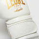 Боксерські рукавиці Leone GN059W White/Gold 14 унцій (капу в комплекті)