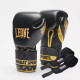 Боксерські рукавиці Leone GN220 DNA Black 12 унцій (бинти 4 м. в комплекті)