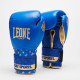 Боксерські рукавиці Leone GN220 DNA Blue 14 унцій (бинти 4 м. в комплекті)