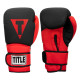 Боксерські рукавиці TITLE Boxing Guts and Glory Black/Red XL 16oz