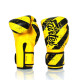 Боксерські рукавиці Fairtex BGV14Y Yellow/Black 14 унцій