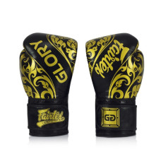 Боксерські рукавиці Fairtex BGVG2 Velcro Black 16 унцій