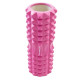 Масажний ролик (роллер) PowerPlay 4405 EVA Massage Рожевий Roller (33x12см.)