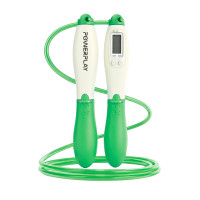Скакалка з лічильником PowerPlay 4216 Jump Rope Зелена 2.8 см.