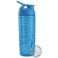 Шейкер BlenderBottle SportMixer Signature Sleek 28oz/820ml Aqua Topt Flow