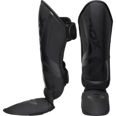 Захист гомілки та стопи RDX SHIN INSTEP T15 MATTE BLACK PLUS-M