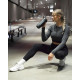 Шейкер спортивний SmartShake металевий Reforce Stainless Steel 30oz/900ml Black (Original)