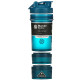 Шейкер спортивний BlenderBottle ProStak 22oz/650ml з 2-ма контейнерами Navy (Original)