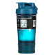 Шейкер спортивний BlenderBottle ProStak 22oz/650ml з 2-ма контейнерами Navy (Original)