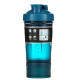 Шейкер спортивний BlenderBottle ProStak 22oz/650ml з 2-ма контейнерами Navy (Original)