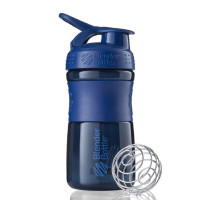 Шейкер спортивний (пляшка) BlenderBottle SportMixer 20oz/590ml Navy (Original)