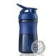 Шейкер спортивний (пляшка) BlenderBottle SportMixer 20oz/590ml Navy (Original)