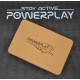Блоки для йоги 2шт. PowerPlay PP_4006 з пробкового дерева Cork Yoga Block (пара)