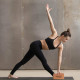 Блоки для йоги 2шт. PowerPlay PP_4006 з пробкового дерева Cork Yoga Block (пара)
