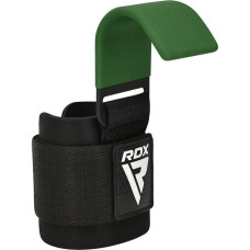Гаки для тяги на зап'ястя RDX W5 Gym Hook Strap Army Green Plus