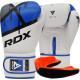 Боксерські рукавиці RDX F7 Ego Blue 16 унцій (капа в комплекті)