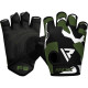 Рукавички для фітнесу RDX F6 Sumblimation Black/Green XL