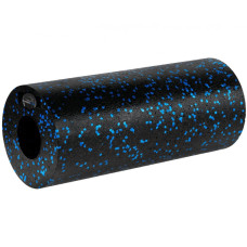 Масажний ролик (роллер) гладкий PowerPlay PP-4346 Mini EPP Foam Roller Чорно/Синій (15x5,3см.)