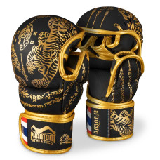 Рукавиці для ММА Phantom Muay Thai Black Gold L/XL (капа в комплекті)
