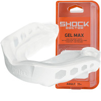 Капа Shock Doctor 61950-TC-AD Gel Max Mouth Guard - White/Clear Adult