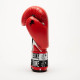 Боксерські рукавиці Leone GN208 ICONIC Red 14 унцій (бинти 4 м. в комплекті)